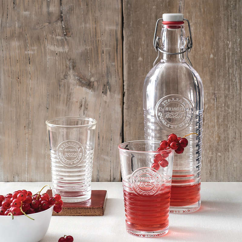 Officina Bottle With Swing-Top Stopper Lid, 1.2L