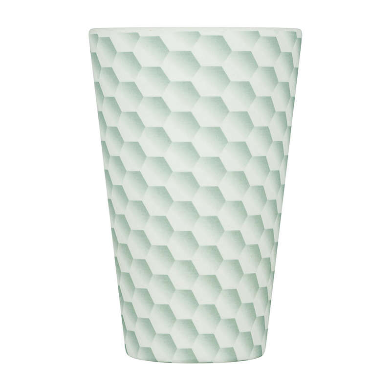 Patterns Natural Fibre Reusable Coffee Cup, 400ml