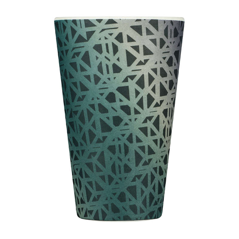 Patterns Natural Fibre Reusable Coffee Cup, 400ml