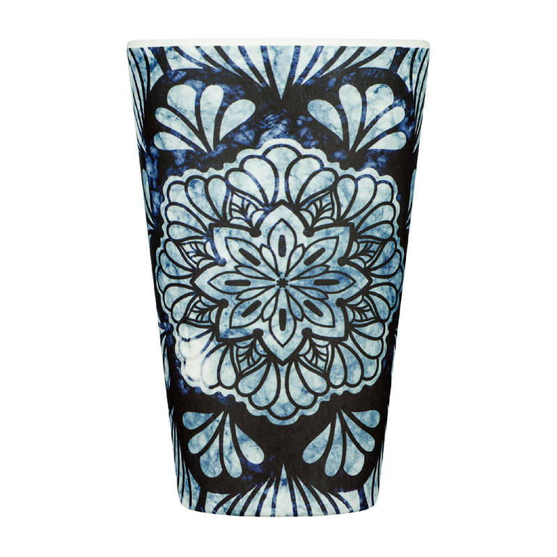 Patterns Natural Fibre Reusable Coffee Cup, 400ml