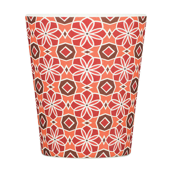 Patterns Natural Fibre Reusable Coffee Cup, 250ml