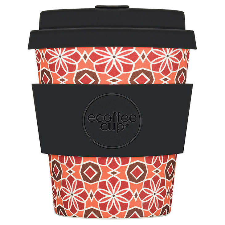 Patterns Natural Fibre Reusable Coffee Cup, 250ml