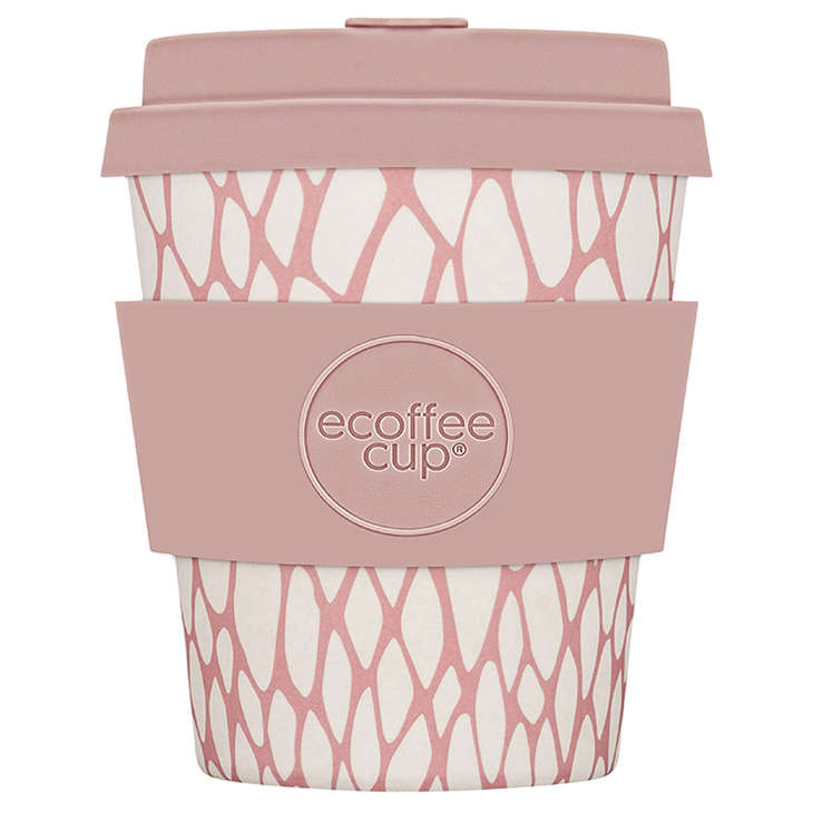 Patterns Natural Fibre Reusable Coffee Cup, 250ml