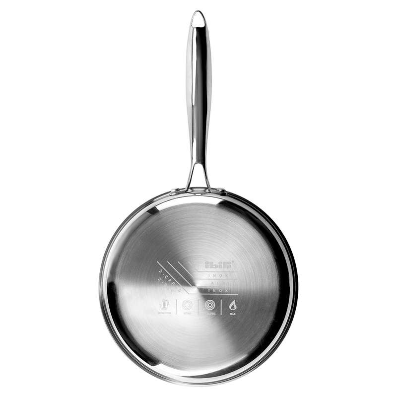 Triply Stainless Steel Non-Stick Frying Pan