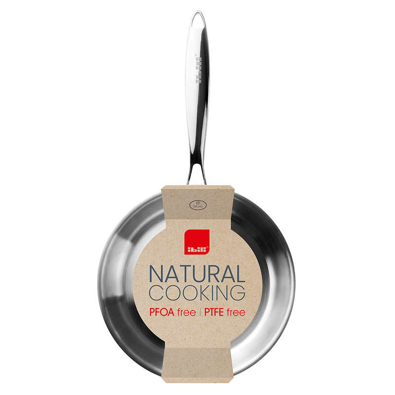 Triply Stainless Steel Non-Stick Frying Pan