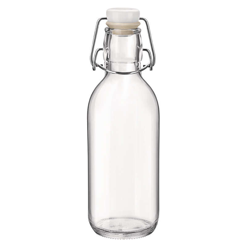 Emilia Bottle With Swing-Top Stopper Lid