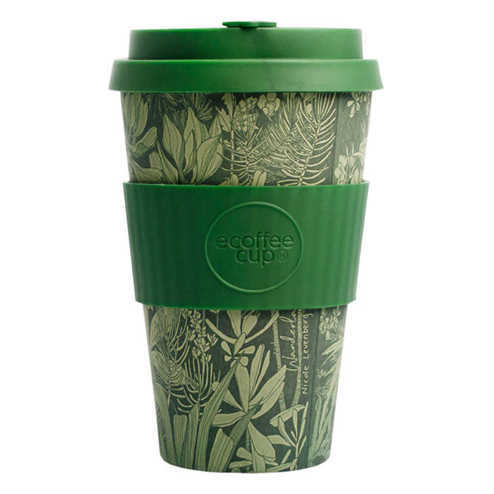 Wanderland Natural Fibre Reusable Coffee Cup, 400ml