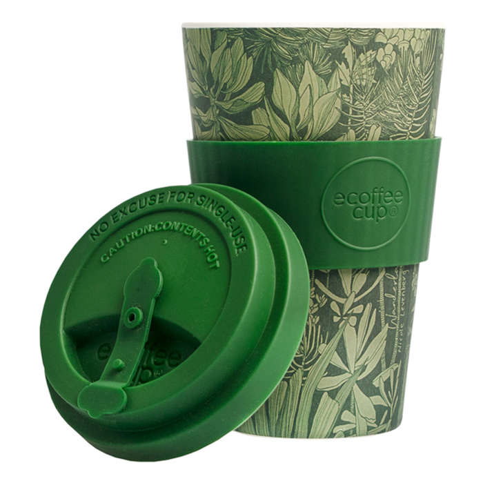 Wanderland Natural Fibre Reusable Coffee Cup, 400ml