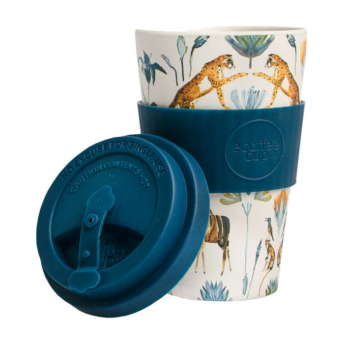 Wanderland Natural Fibre Reusable Coffee Cup, 400ml