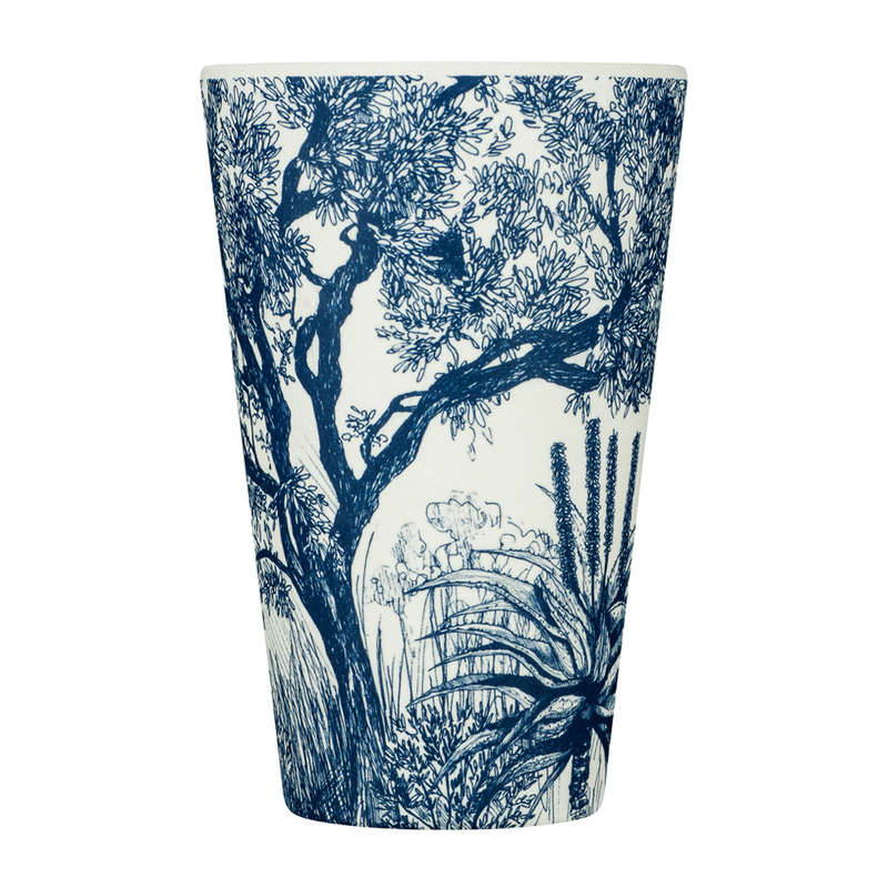 Wanderland Natural Fibre Reusable Coffee Cup, 400ml