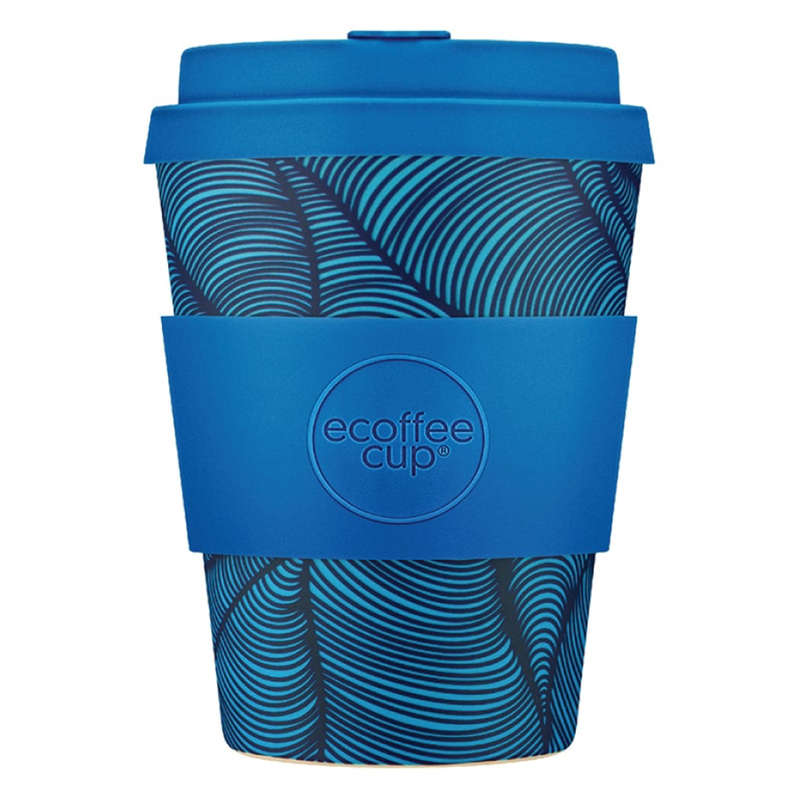 Patterns Natural Fibre Reusable Coffee Cup, 350ml