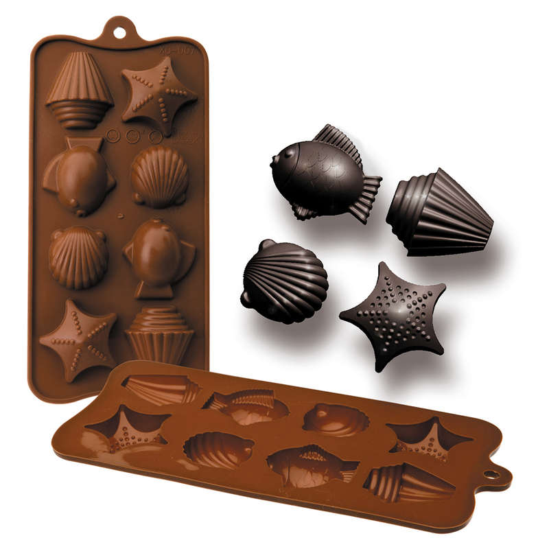 Silicone Sea Life Chocolate Mould Pan