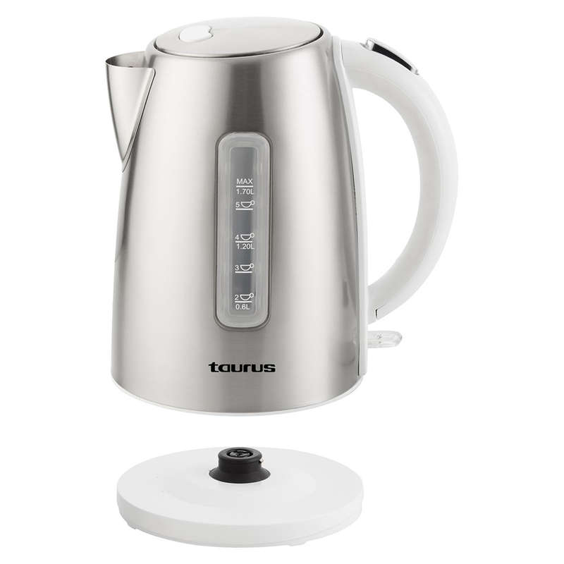 Arctic White 360° Stainless Steel Cordless Kettle, 1.7L