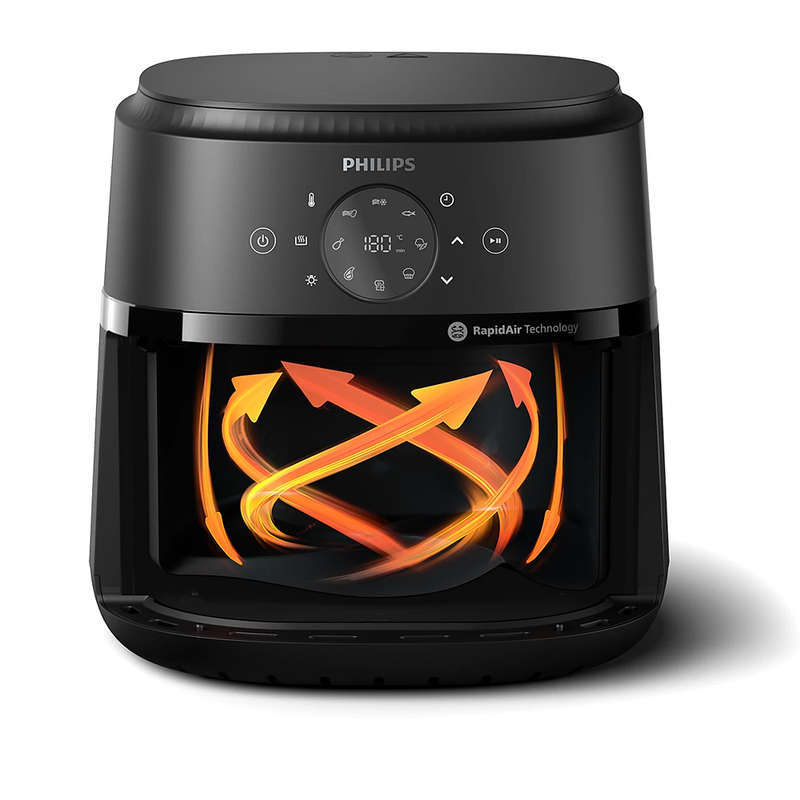 2000 Series Airfryer With Window, 6.2L