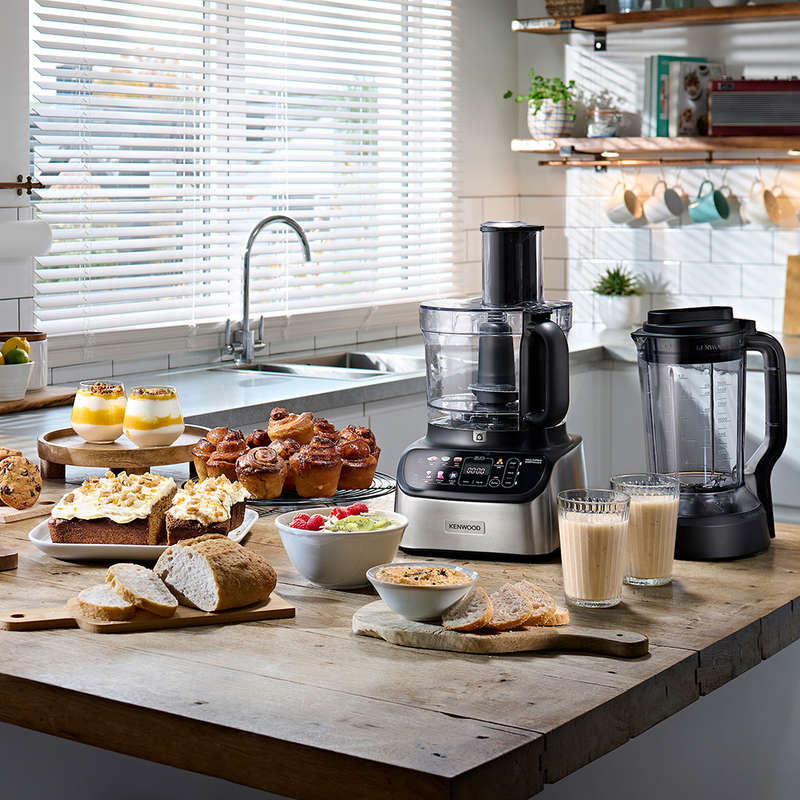 MultiPro One Touch 3-in-1 Food Processor, FDM73.480SS