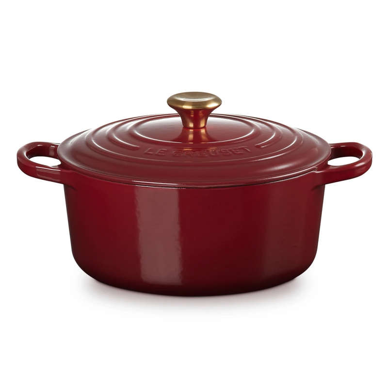 Signature 24cm Round Cast Iron Casserole, 4.3L