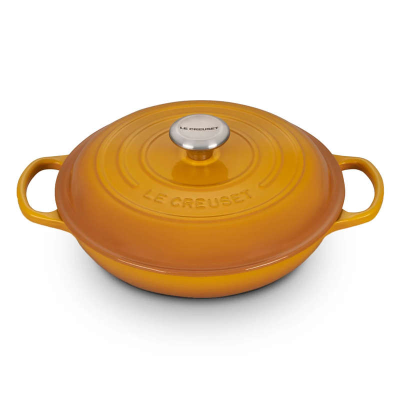 Signature 26cm Cast Iron Shallow Casserole, 2L