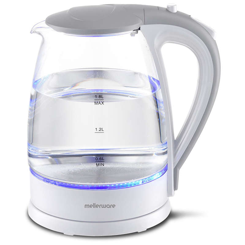 Azure Cordless Glass Kettle, 1.8L