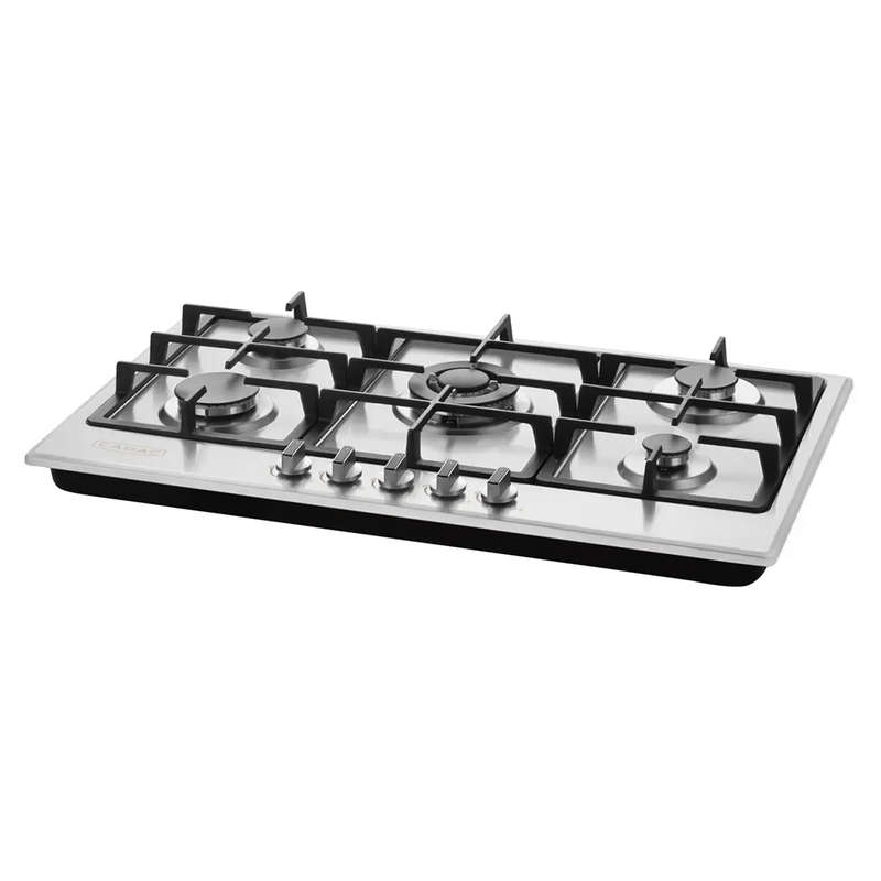 Stainless Steel 5 Burner Gas Hob