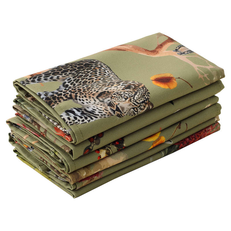 African Vibes Napkins, Set Of 6