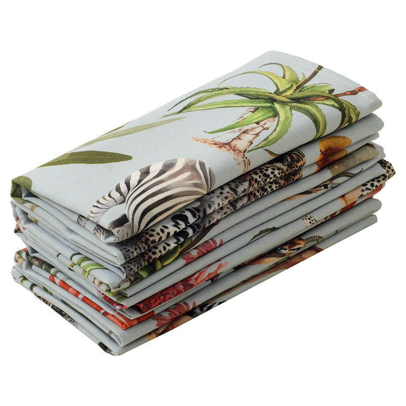 African Vibes Napkins, Set Of 6