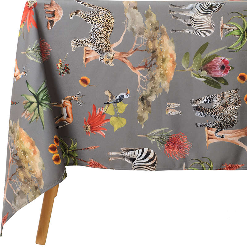 African Vibes Round Tablecloth, 180cm