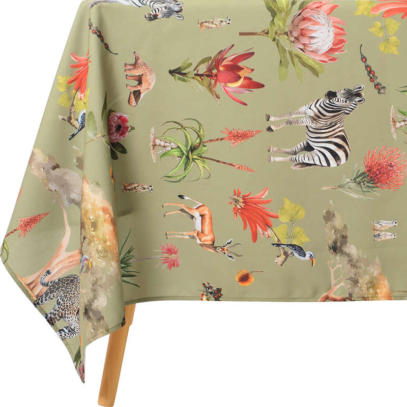 African Vibes Round Tablecloth, 180cm