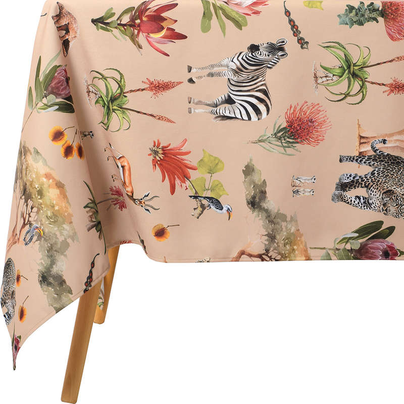 African Vibes Round Tablecloth, 180cm