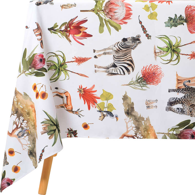 African Vibes Round Tablecloth, 180cm