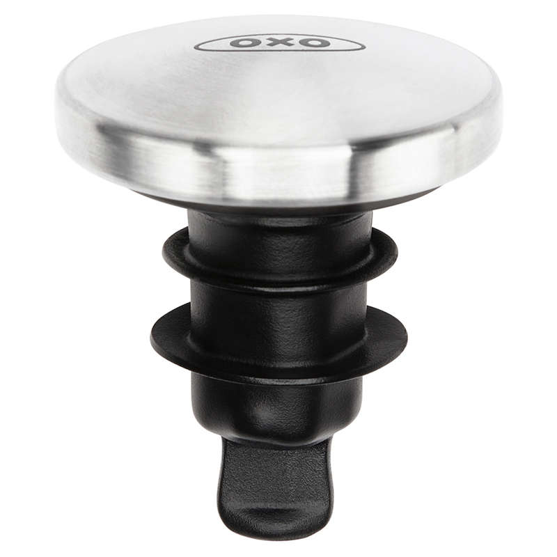 Steel Expanding Wine Stoppers, Set of 2