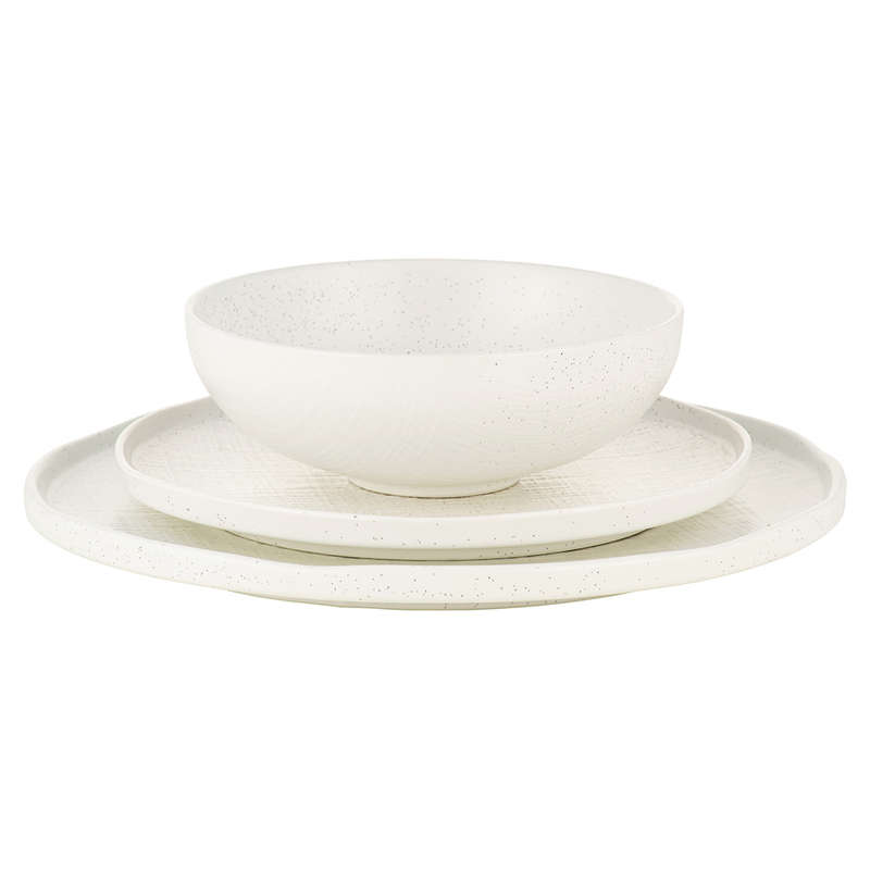 Onni High Rim Dinner Set, 12pc