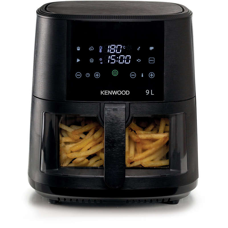 Digital Airfryer With Grill & Window, 9L