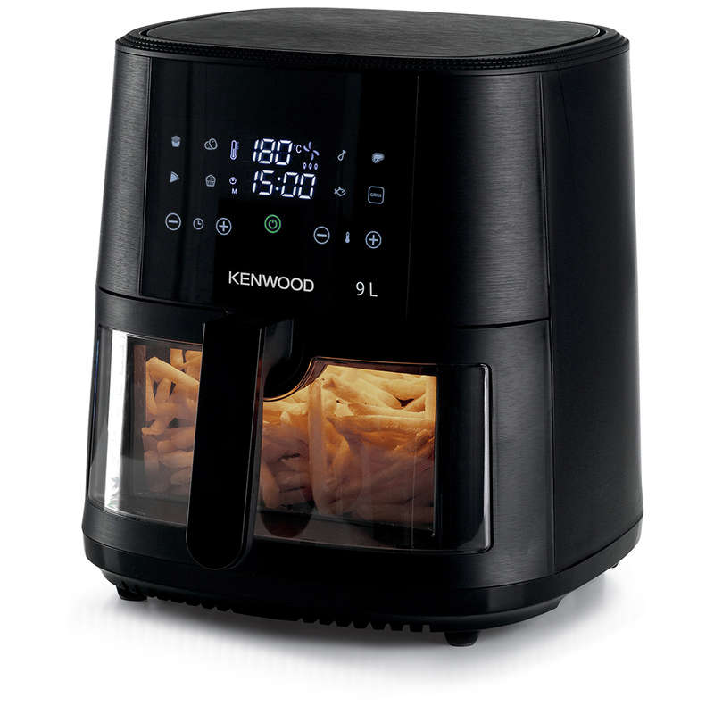 Digital Airfryer With Grill & Window, 9L