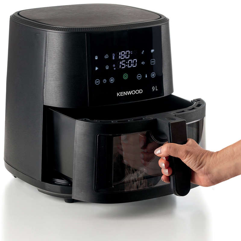 Digital Airfryer With Grill & Window, 9L