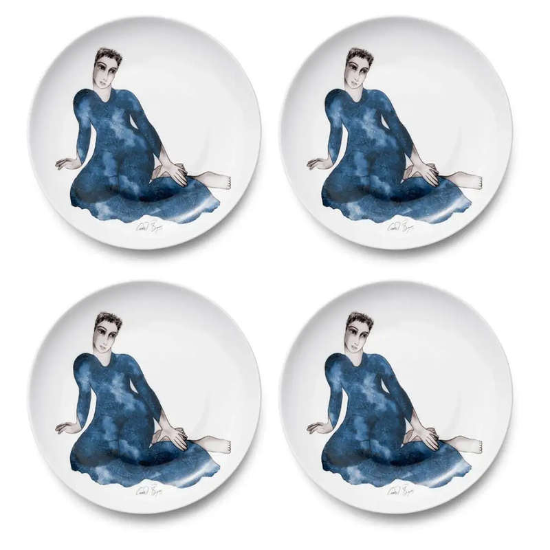 Indigo Girls Spellbinding Side Plates, Set Of 4