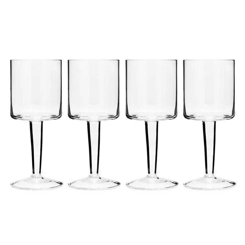 Set Of 4 Wine Glasses, Ascend