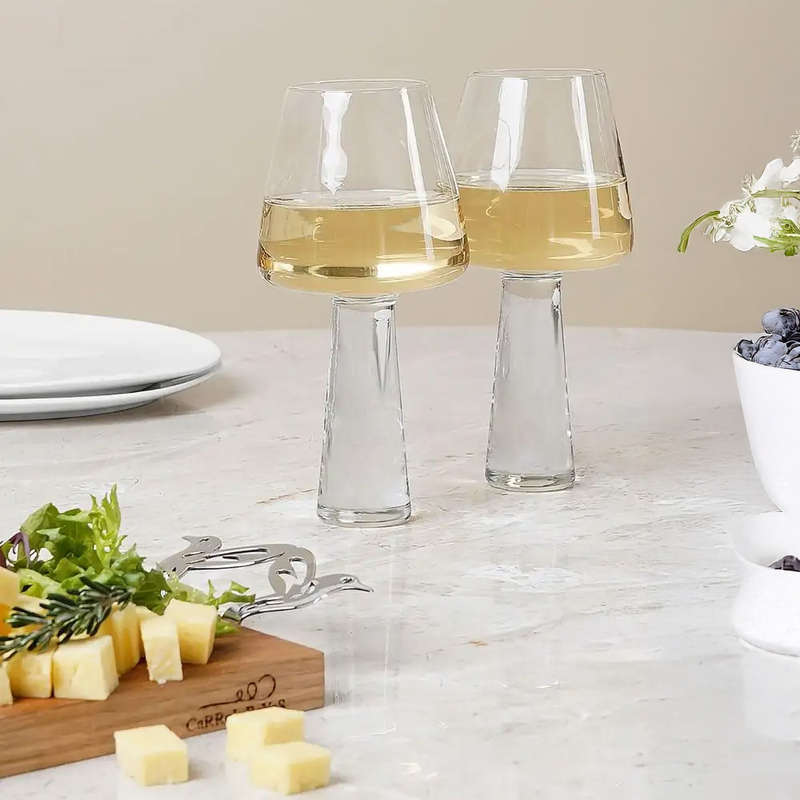 Baobab White Wine Glasses, Set Of 4