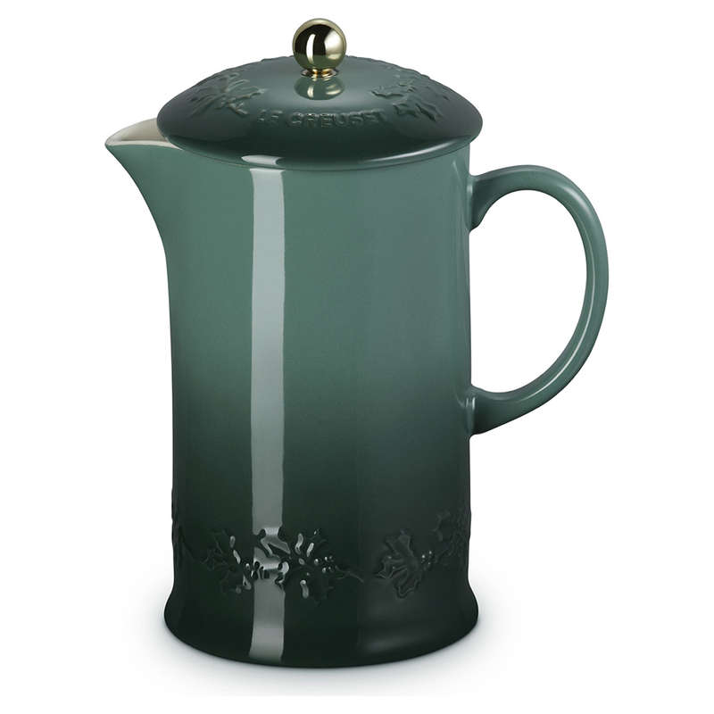 Holly Coffee Press With Gold Knob, 1L