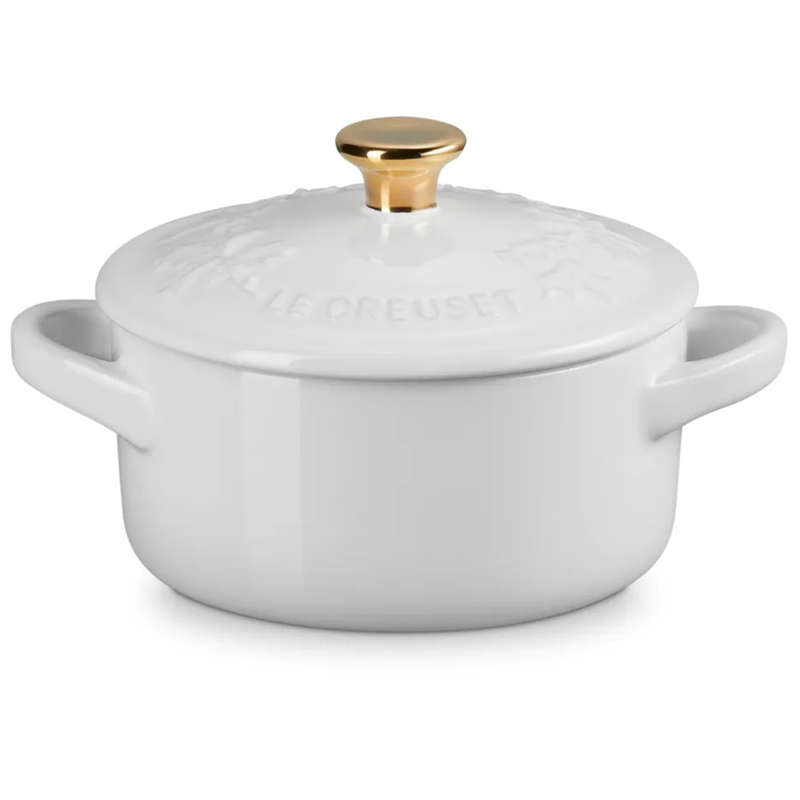 Holly Mini Stoneware Cocotte, 10cm