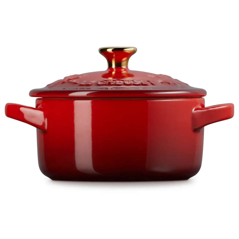 Holly Mini Stoneware Cocotte, 10cm