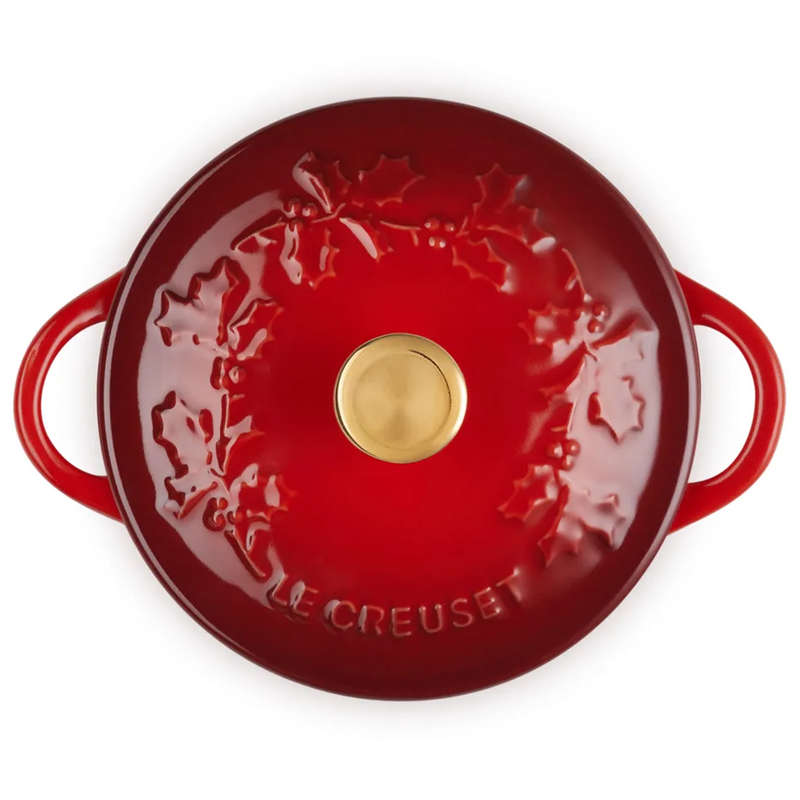 Holly Mini Stoneware Cocotte, 10cm