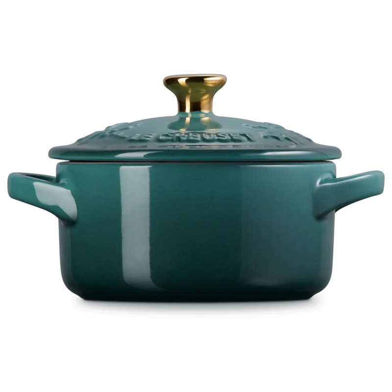 Holly Mini Stoneware Cocotte, 10cm