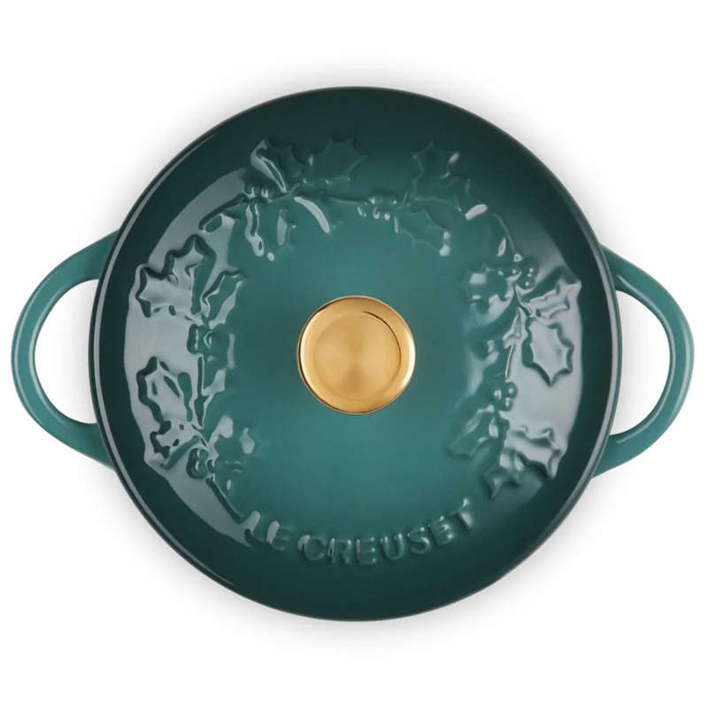 Holly Mini Stoneware Cocotte, 10cm