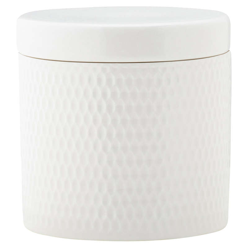 White Basics Diamonds Canister, 600ml