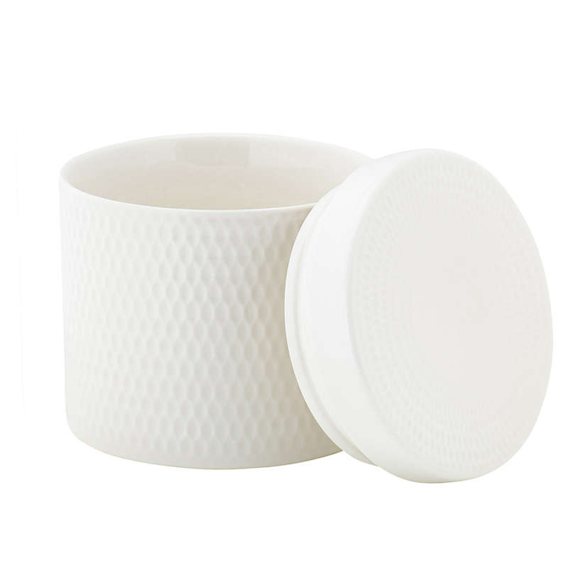 White Basics Diamonds Canister, 600ml