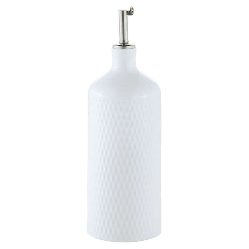 White Basics Diamonds Oil Dispenser, 500ml