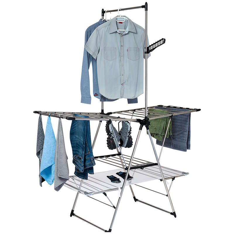 Stainless Steel Foldable Dryer With Hanging Extension, 20m