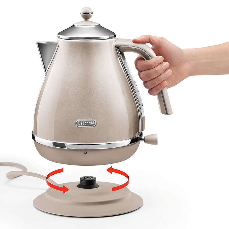 Icona Metallics Cordless Kettle, 1.7L