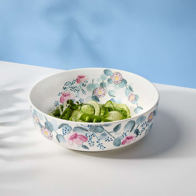 Botanic Gardens Eucalyptus Bloom Serving Bowl, 25cm