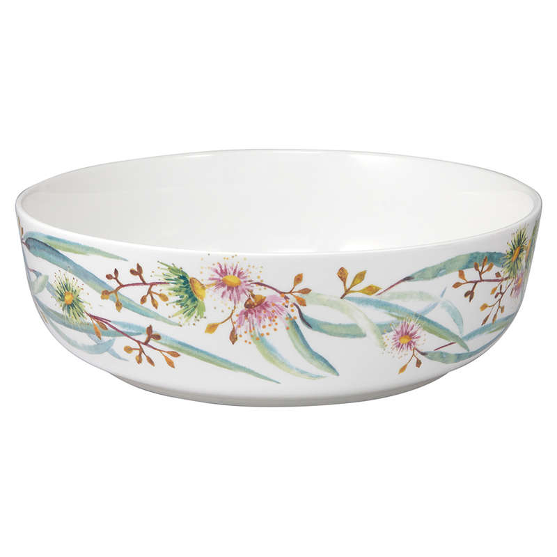 Botanic Gardens Eucalyptus Bloom Serving Bowl, 30cm